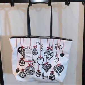 Brighton Holiday Love Notes Tote
